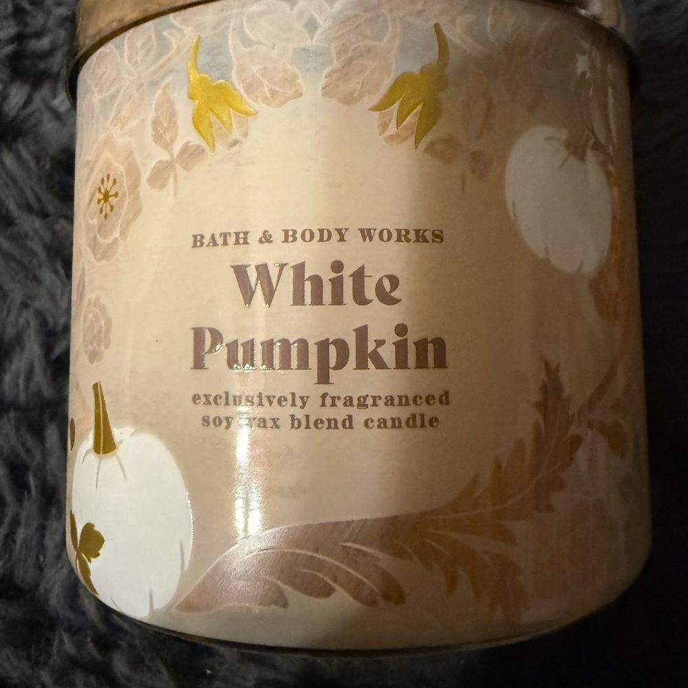 Bath & Body Works White Pumpkin Soy Candle